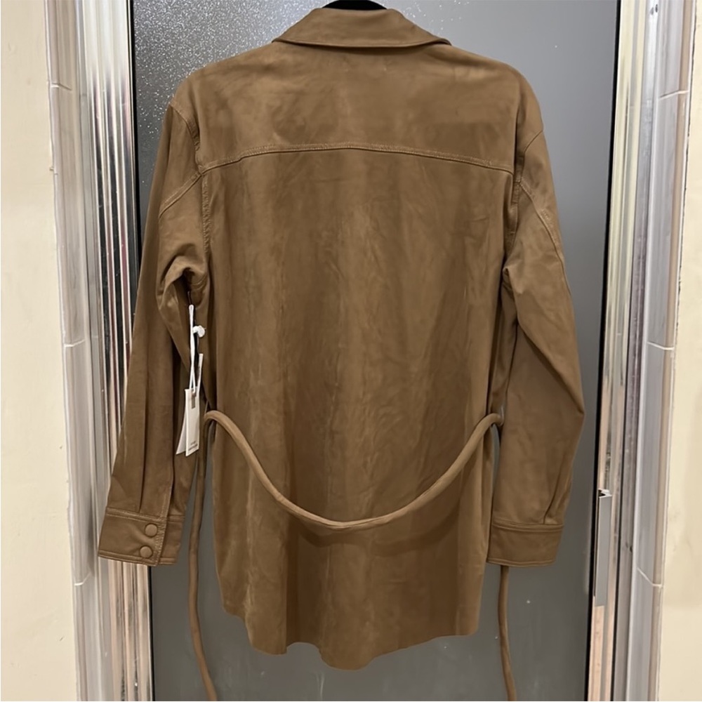 Good American Belted Suede Jacket - Picture 5 of 15